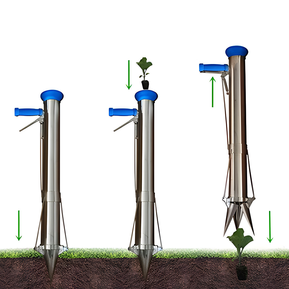 Vegetable Transplanter - Neue Pflanzung Sämling Pflanzmaschine Garten Werkzeuge