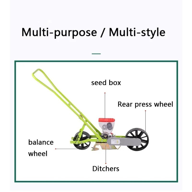Manual Seeder Hand - Wirtschaftliche manuelle Gemüsesämaschine – Handpflanzer für